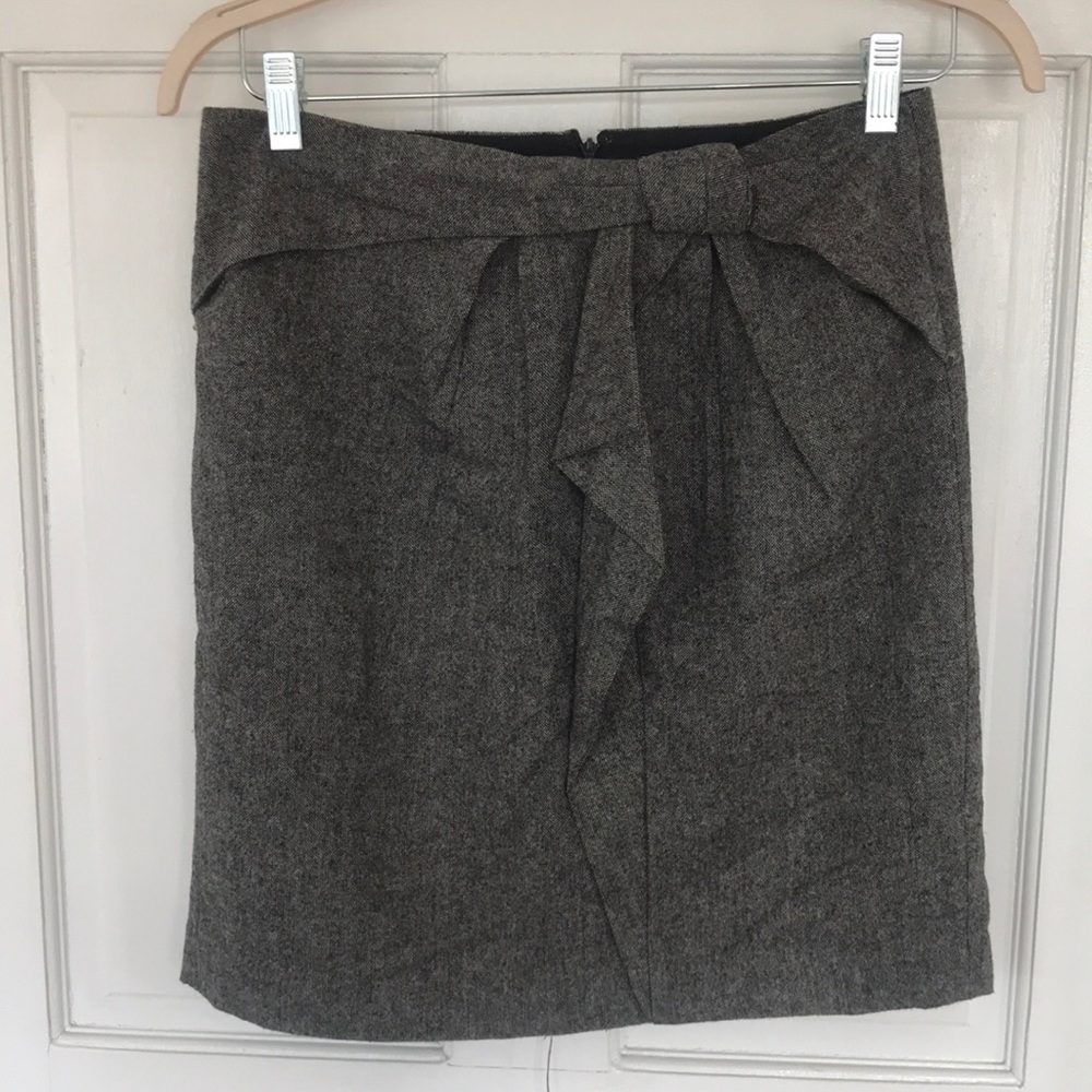 Banana Republic Wool Bow Skirt
